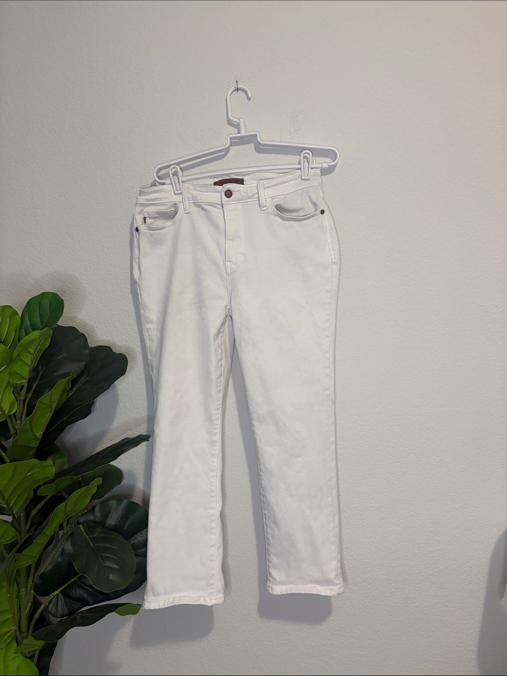 Judy Blue White Skinny fit Capri Jeans 11/30
